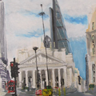 Bank Acrylic on Canvas 30x20